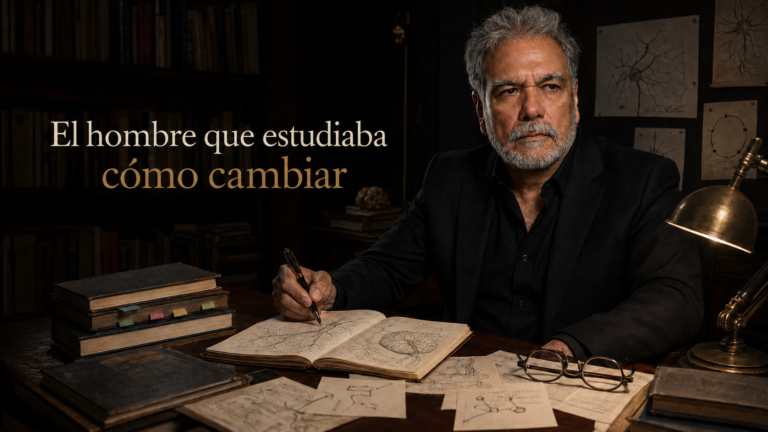 El hombre que estudiaba cómo cambiar