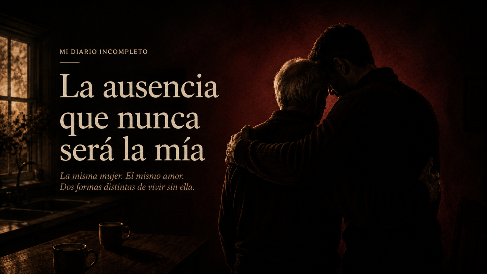 La misma mujer. El mismo amor. Dos formas distintas de vivir sin ella.