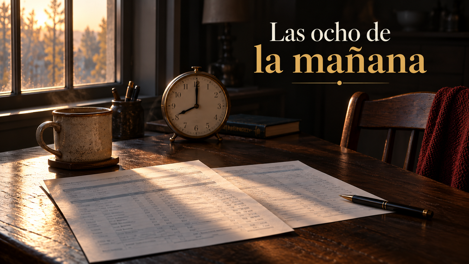 Las ocho de la mañana